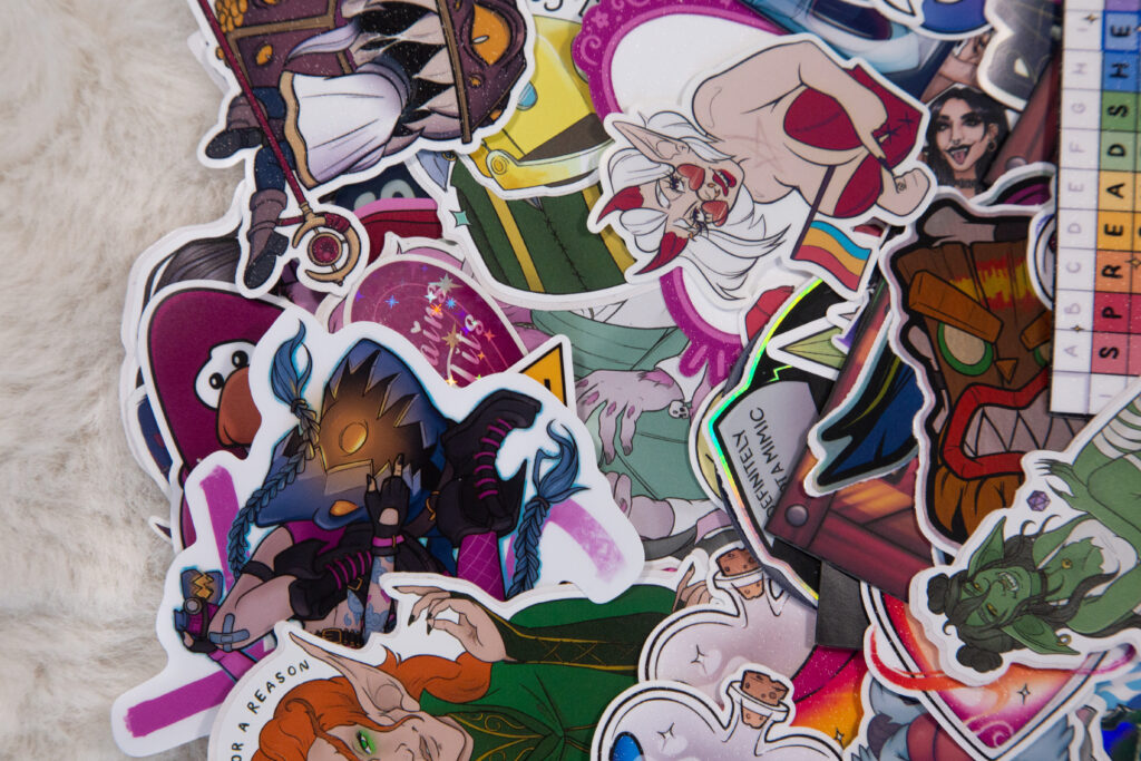 Pile of Stickers