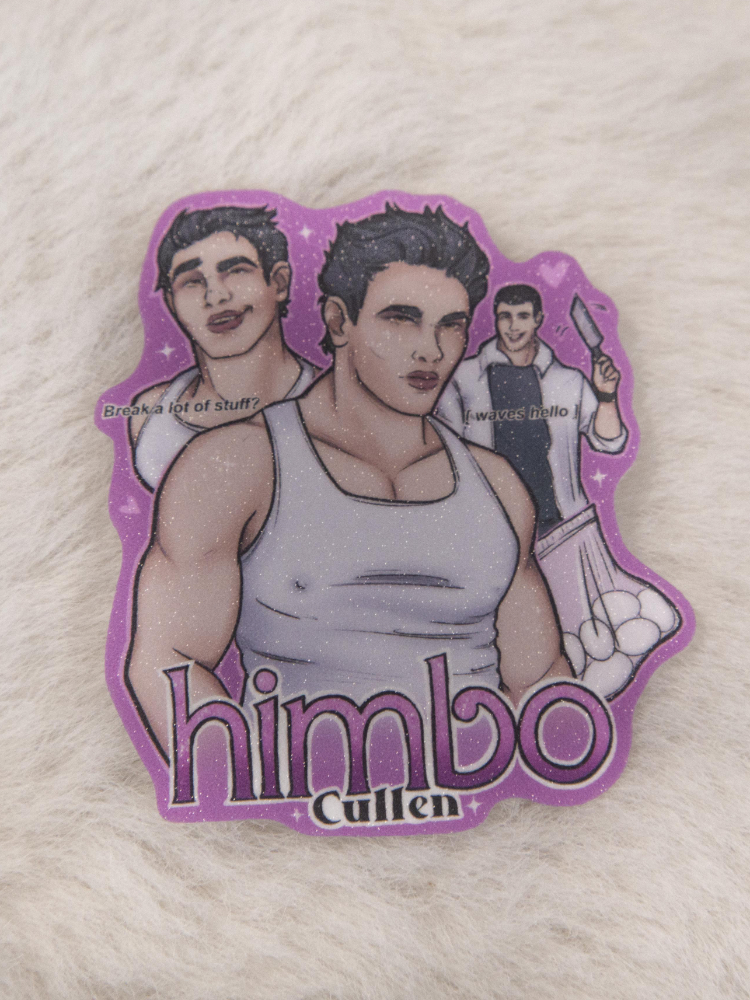 himbo cullen sticker