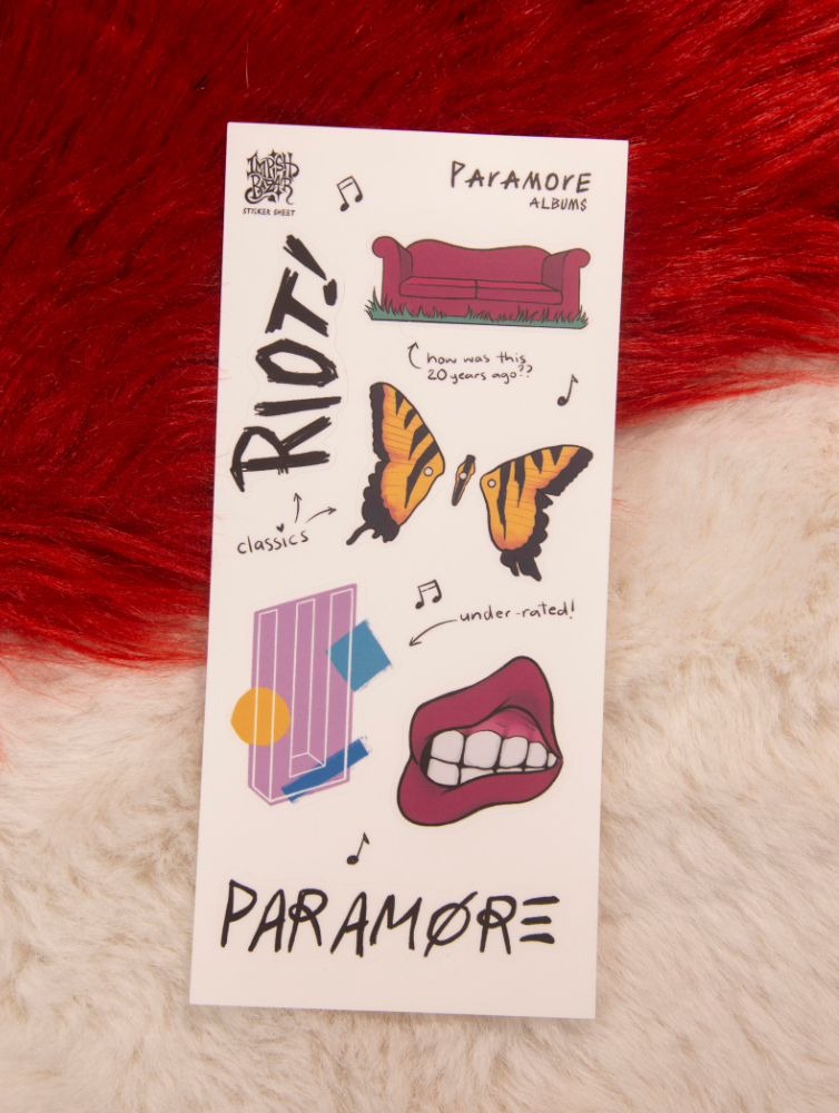 Paramore Albums Vol1 Ss Small